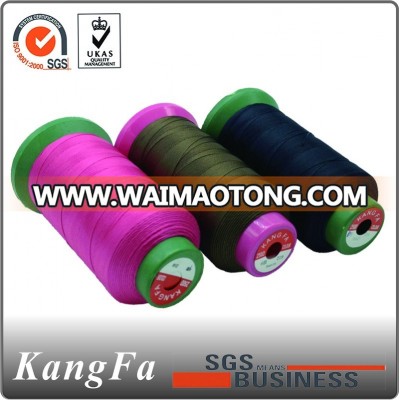 1000% polyester 150D/3 hight tenacity sewing thread for belt